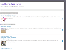 Tablet Screenshot of northernjazznews.org
